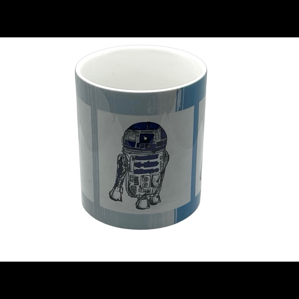Star Wars Custom Fan Art R2D2 Ceramic Mug 11oz - Picture 2 of 3